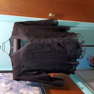 Sheer Ruffled  Cover Up